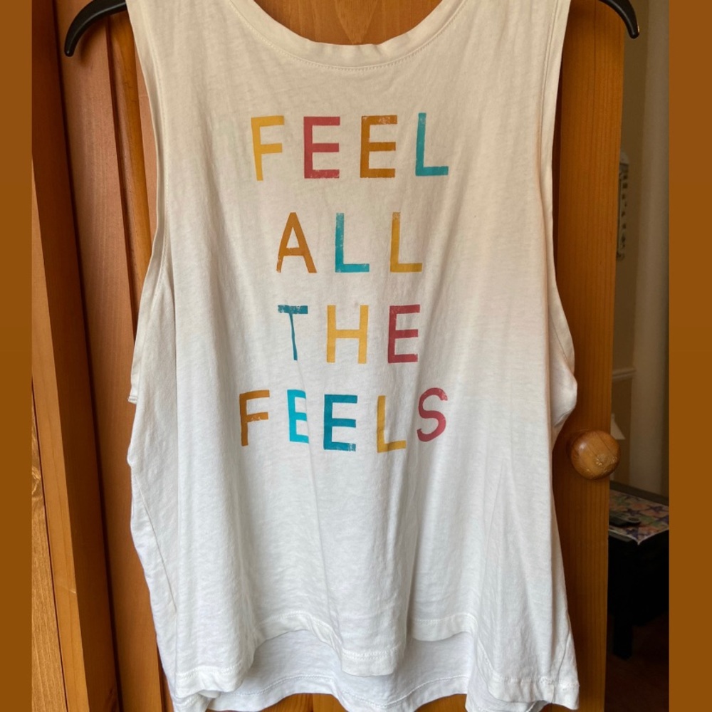Feel all the Feels crop tank